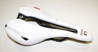 Siodło SELLE ITALIA SLR BOOST LADY TM, Superflow L (id match L3), Manganese Rail, Fibra-Tek, Testowe (NEW)