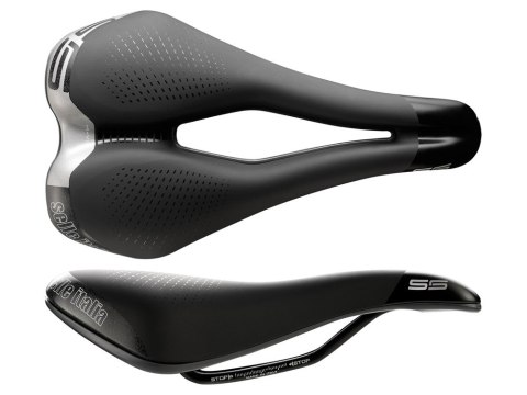 Siodło SELLE ITALIA SPORTOURING S 5 SUPERFLOW L (id match L3), Fec Alloy Rail, Soft-Tek, Light Gel, 325g (NEW)