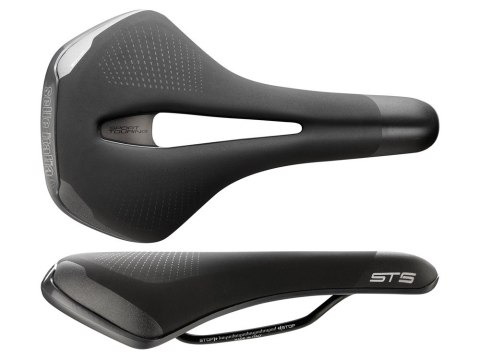 Siodło SELLE ITALIA SPORTOURING ST 5 FLOW L (id match L2), Fec Alloy Rail, Soft-Tek, Light Gel, 403g (NEW)