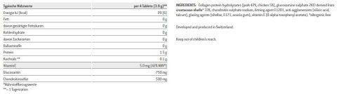 Glukozamina SPONSER GLUCOSAMIN CHONDROITIN 180 tabletek (NEW).