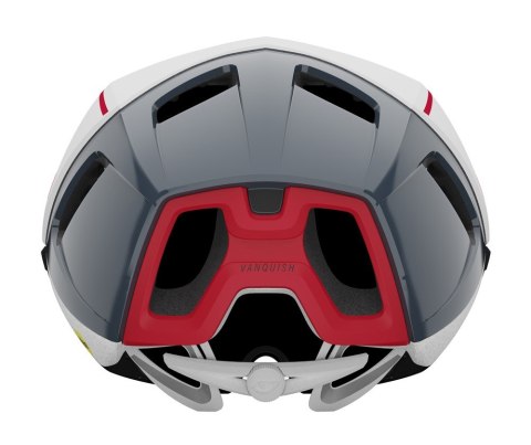 Kask czasowy GIRO VANQUISH INTEGRATED MIPS matte white portaro gray red roz. S (51-55 cm) (WYPRZEDAŻ -45%)