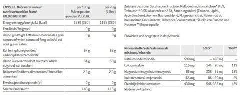 Napój SPONSER ISOTONIC Owoce Cytrusowe opakowanie 700g (NEW).