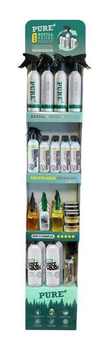 Stand sklepowy WELDTITE PURE SHOP STAND STOCK, Zestaw 70szt. produktów WELDTITE PURE (DWZ)