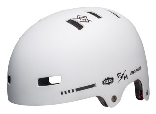 Kask bmx BELL LOCAL matte white fasthouse roz. M (55-59 cm) (NEW).