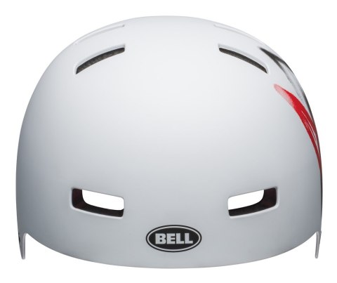 Kask bmx BELL LOCAL matte white scribble roz. M (55-59 cm)