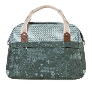 Sakwa miejska pojedyncza BASIL BOHEME CARRY ALL BAG 18L Hook On Systemi, wodoodporna forest green (DWZ)