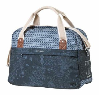 Sakwa miejska pojedyncza BASIL BOHEME CARRY ALL BAG 18L Hook On Systemi, wodoodporna indigo blue (NEW)