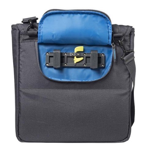 Sakwa miejska pojedyncza BASIL SPORT DESIGN COMMUTER BAG 18L, tablet/notebook, mocowanie na haki Hook-On System, wodoodporna gra